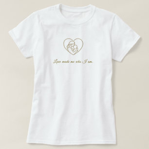 Camiseta Personalizada de Arte Minimalista Linha M