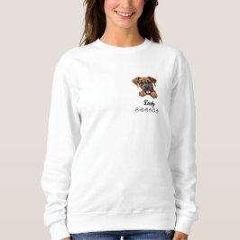 Camiseta Personalizada de Cachorro-Boxer
