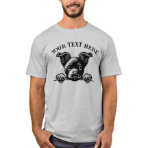 Camiseta Personalizada de Cachorro Fofinho – Texto