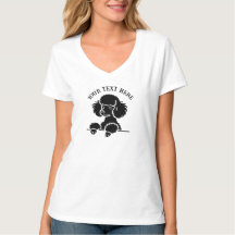 Camiseta Personalizada de Cachorro Fofinho – Texto