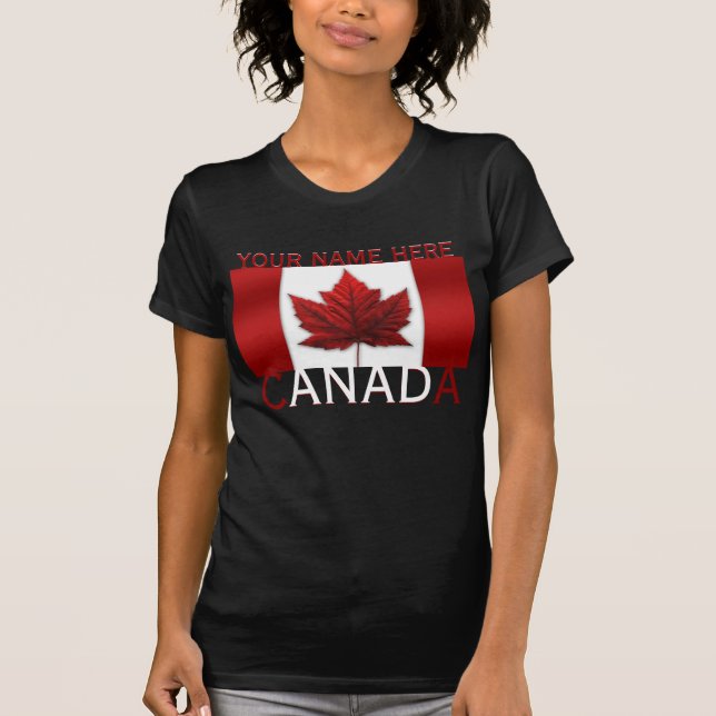 Camiseta personalizada de camiseta-camarão-canaden (Frente)