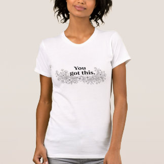 Camiseta Personalizada de Citação Motivacional