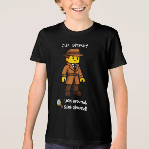 Camiseta Personalizada de Detetive Infantil – Chas