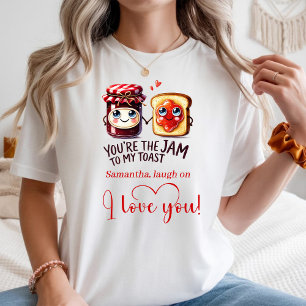 Camiseta Personalizada de Dia dos Namorados com No