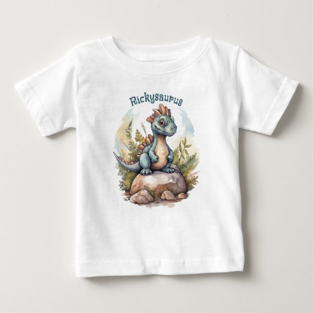 Camiseta Personalizada de Dinossauro (Frente)