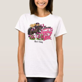 Camiseta Personalizada de Equestre para Adolescent