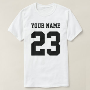 Camiseta Personalizada de Esporte - Nome e Número