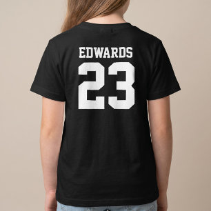 Camiseta Personalizada de Esportes Numerada Com No