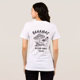 Camiseta Personalizada de Férias em Família Grupo 