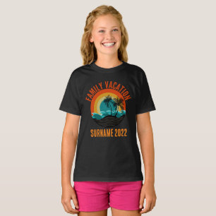 Camiseta Personalizada de Férias Familiares