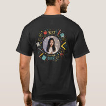 Camiseta Personalizada de Foto com Melhor Professo