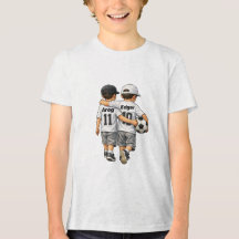 Camiseta Personalizada de Futebol para Crianças e