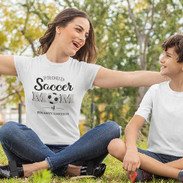 Camiseta Personalizada de Futebol para Mãe Orgulho