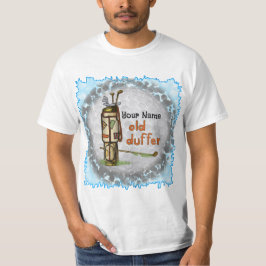 Camiseta personalizada de Golfe antigo