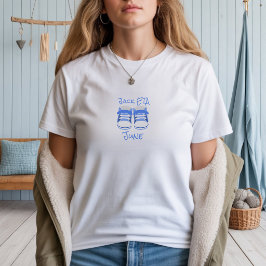 Camiseta Personalizada de Gravidez Tiny Shoes Big 