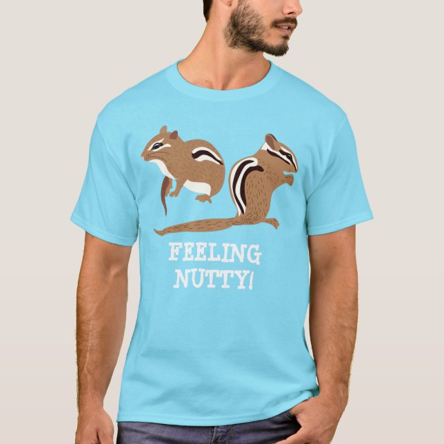 Camiseta Personalizada de Mensagens de Chipunks (Frente)