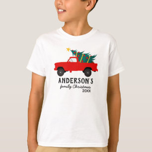 Camiseta Personalizada de Natal da Família