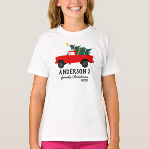 Camiseta Personalizada de Natal da Família