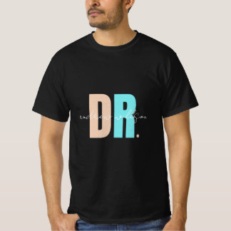 Camiseta personalizada de nomes de médicos