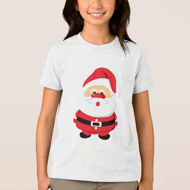 Camiseta personalizada de Papai Noel (Frente)