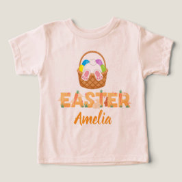Camiseta Personalizada de Páscoa para Crianças