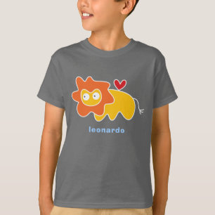 Camiseta Personalizada de Presente do Leãozinho de