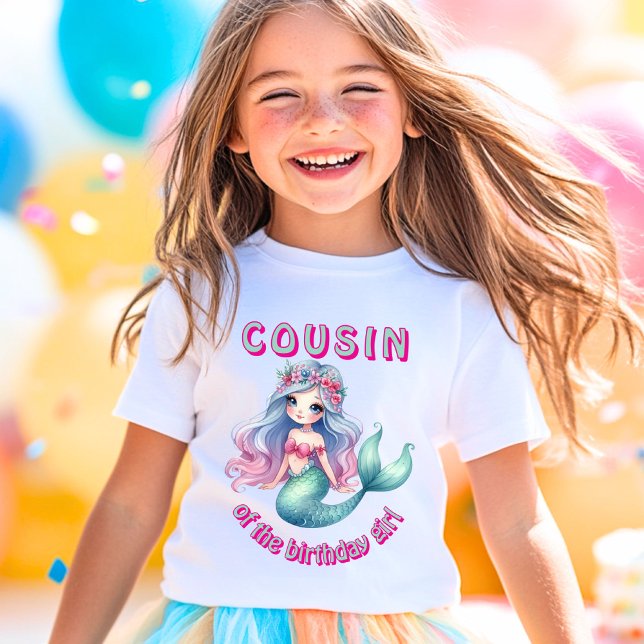 Camiseta personalizada de prima da sereia da anive (Criador carregado)