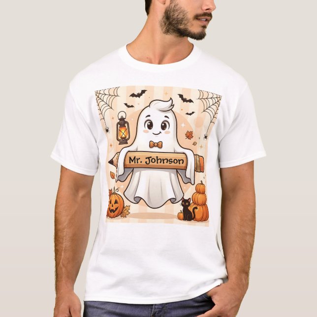Camiseta Personalizada de Professor Fantasma de Ha (Frente)