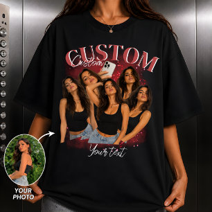Camiseta Personalizada de Rap Bootleg para Namorad