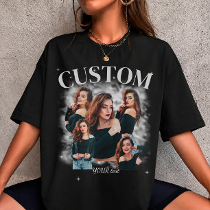 camiseta personalizada de rap bootleg presente ano