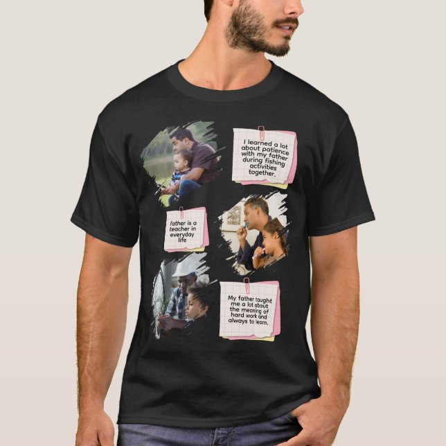 Camiseta Personalizada Dia dos Pais (Frente)