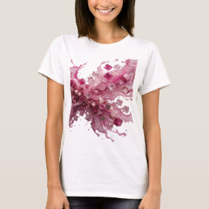 Camiseta Personalizada Dinâmica Prata ARTE ABSTRAT