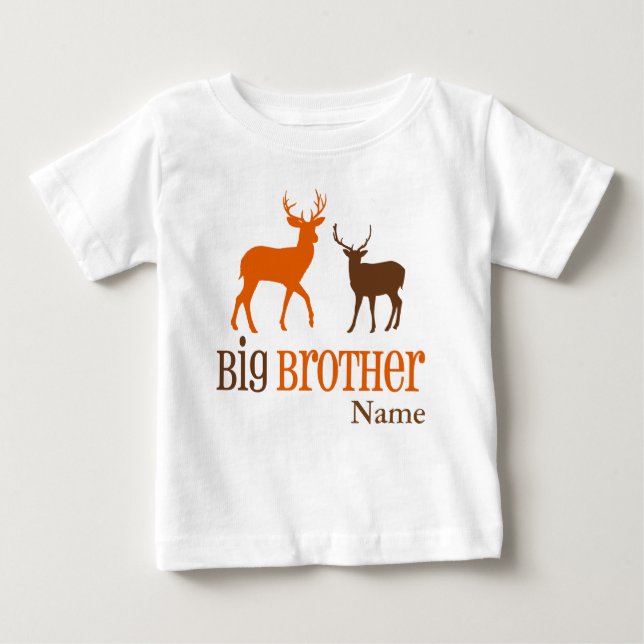 Camiseta Personalizada do Big Brother Deer (Frente)