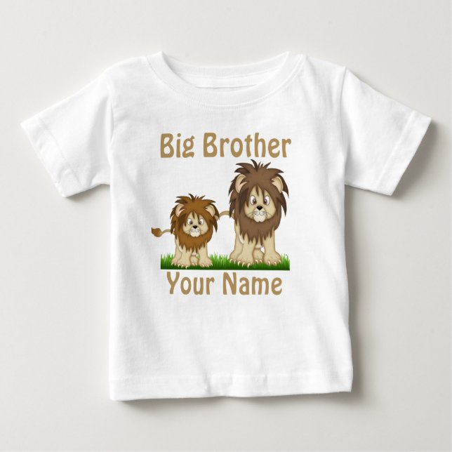 Camiseta Personalizada do Big Brother Lion (Frente)