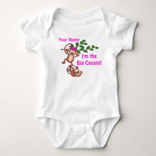 Camiseta Personalizada do Big Cousin Monkey