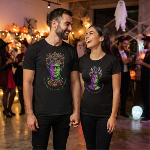 Camiseta Personalizada do Dia das Bruxas Noiva de
