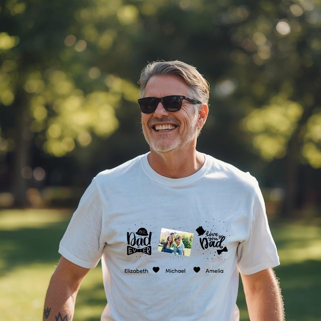 Camiseta Personalizada do Dia dos Pais (Criador carregado)