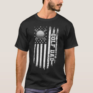 Camiseta Personalizada do Dia dos Pais de Golfe Gr