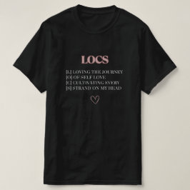 Camiseta Personalizada Dreadlock Journey Loc's Def