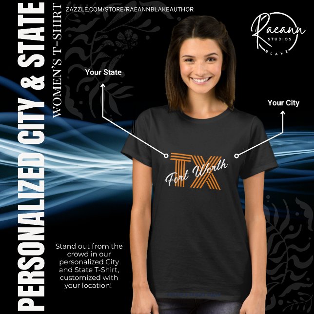 Camiseta personalizada e T-Shirt estatal (Criador carregado)