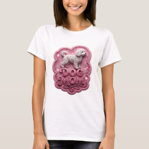 Camiseta Personalizada Edgy Pink DOG MOM