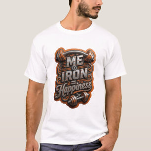 Camiseta Personalizada Edgy Silver EU FELICIDADE