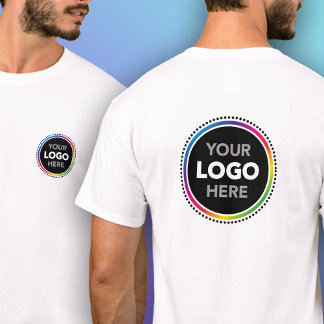 Camiseta Personalizada - Estampa na Frente e Verso