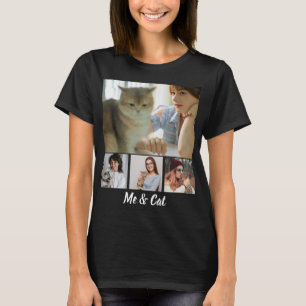 Camiseta Personalizada Eu & Amante de Gatos