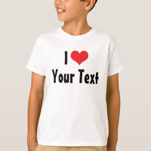 Camiseta Personalizada Eu Amo