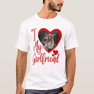 Camiseta Personalizada Eu Amo Minha Namorada