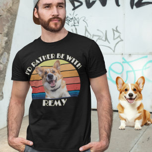 Camiseta Personalizada Eu Preferiria Estar Com Fot