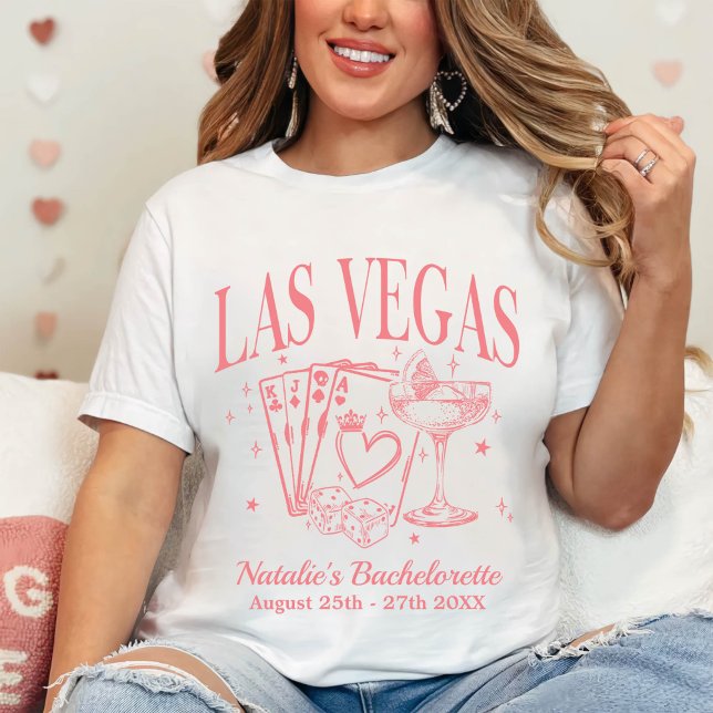 Camiseta Personalizada Festa de solteira Las Vegas (Criador carregado)