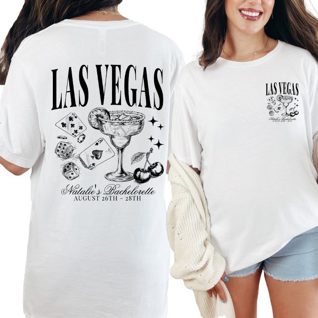 Camiseta Personalizada Festa de solteira Las Vegas (Criador carregado)