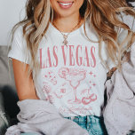 Camiseta Personalizada Festa de solteira Las Vegas<br><div class="desc">Celebre sua festa de solteira de Las Vegas com nossa Festa de solteira personalizada de Las Vegas T-Shirts personalizadas. Estas na moda são desenhadas para capturar o entusiasmo e o glamour de uma solteira de Vegas, apresentando temas retrorreflectores perfeitos para a sua viagem de praia. Quer você esteja batendo nos...</div>